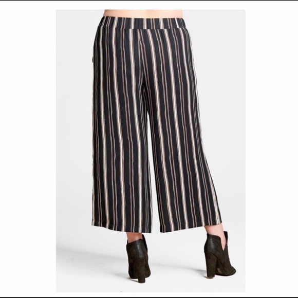 NEW MADE IN USA WIDE LEG ANKLE PANTS!! - Picture 5 of 7